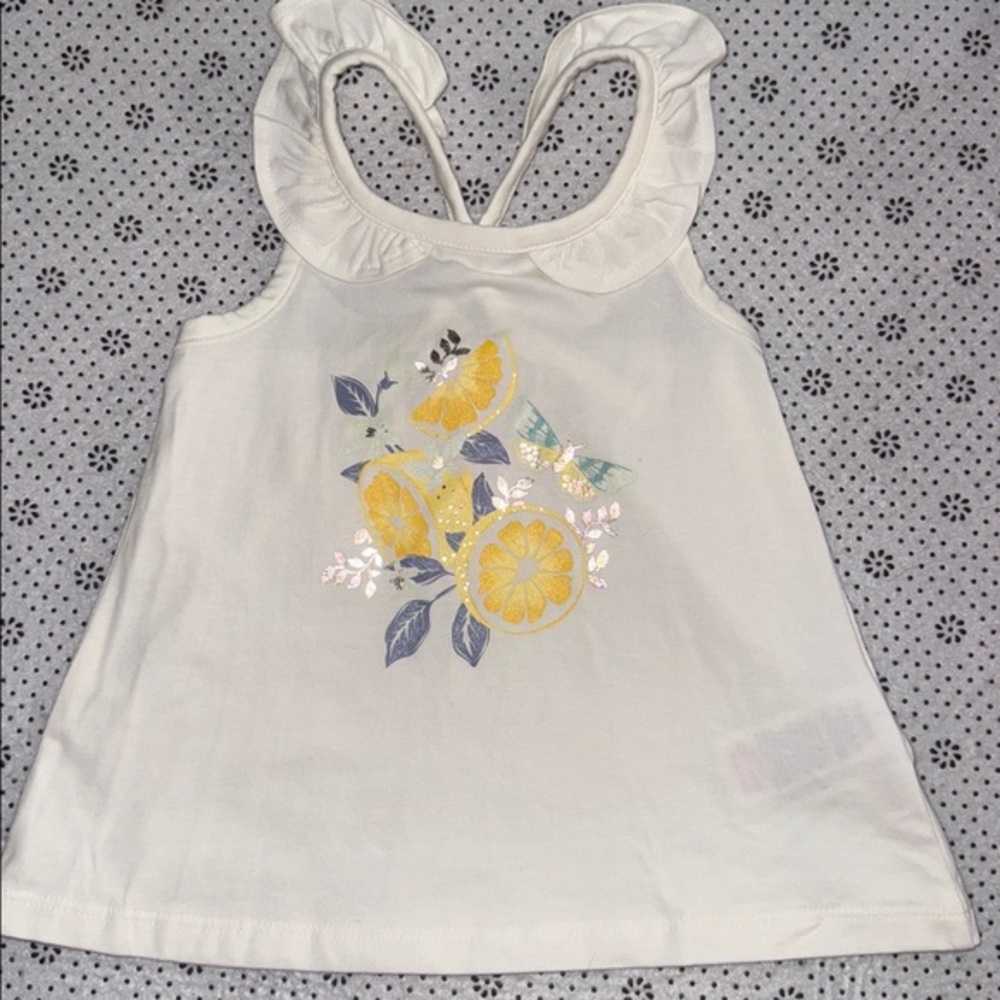 🛍 PRETTY LITTLE GIRLS TOP SIZE 9-12 MONTHS 🛍